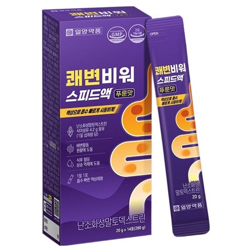 일양약품 쾌변비워 스피드액 푸룬맛 14p, 280g, 1개