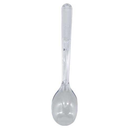 생활엔 국내산 데일리핏 아이스크림 미니 스푼 투명 12cm, 100개, 1개입