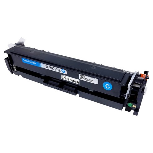 HP 206X W2111X 호환 재생 토너 대용량, 파랑, 1개