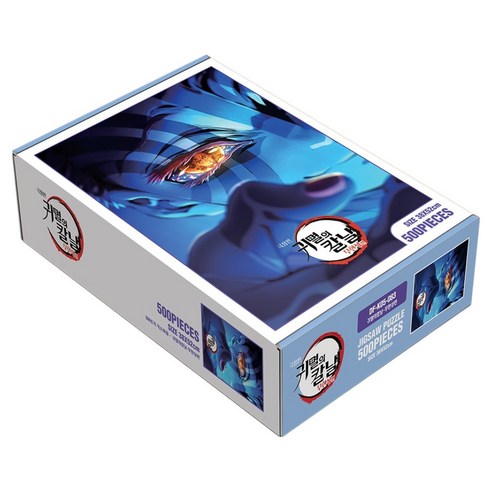 귀멸의칼날 무한성편 아카자재래 직소퍼즐 DF-K05-083, 500피스, 혼합색상, 1개