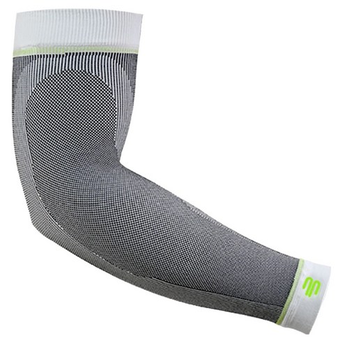 바우어파인트 숏/롱 Sports Compression Arm Sleeves 2p, 화이트, 1개