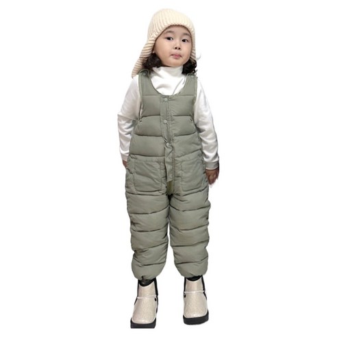 C 또또 패딩 오버롤