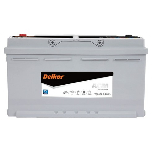 델코 차량용 배터리 출장교체 Delkor AGM LN4 L, 1개