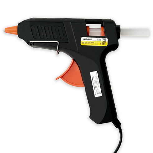 오공 핫멜트 글루건 11mm 대형 40W 글루스틱2P, 1세트