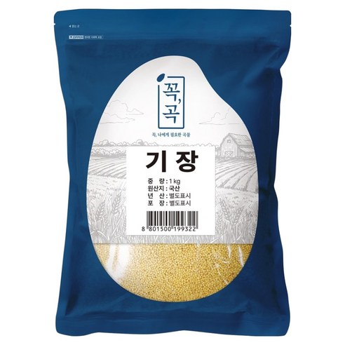 두보식품 국내산 찰기장쌀, 1kg, 1개