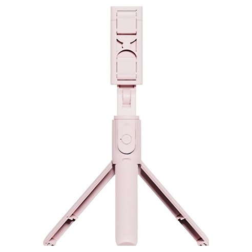 일리온 무선 블루투스 경량 스마트폰 삼각대 셀카봉, N-ST-L01, 핑크, 1개