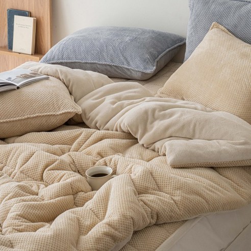 밀스턴 부드러운 파인 극세사 겨울이불