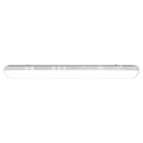 진보전자 국내산 플리커프리 삼성 칩셋 LED 60W 라온 주방 천장등 1180mm, 화이트 + 주광색