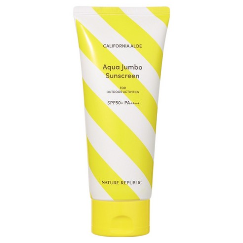 네이처리퍼블릭 캘리포니아 알로에 아쿠아 점보 선로션 SPF50+ PA++++, 250ml, 1개