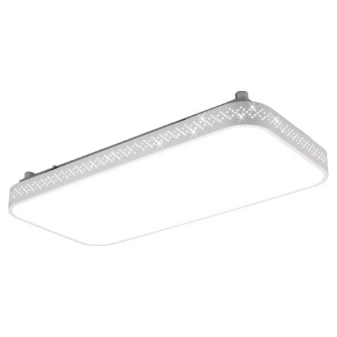 진보전자 칩셋 LED 라온 직사각 주방등 30W, 화이트, 주광색
