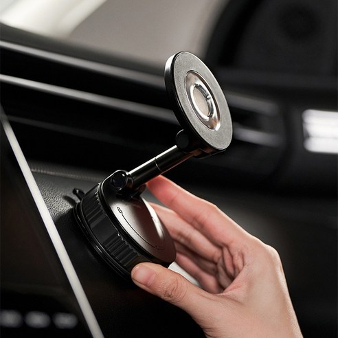 신지모루 맥세이프 360도 M 다이얼 에어락 접이식 진공 흡착 차량용 거... 실사용 후기 | 효과 있을까? - 상품 이미지 4