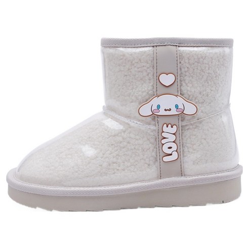 슈라모드 CH 시나모롤 클리어 방한부츠