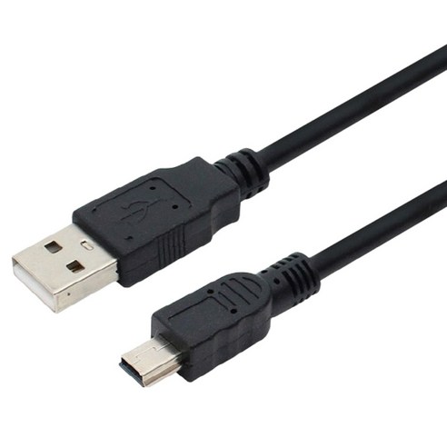 엠비에프 USB 2.0 미니 5핀 케이블 MBF-UM205N, 1개, 0.5m