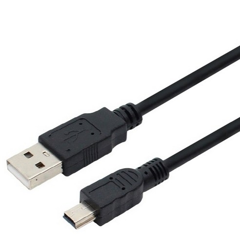 엠비에프 MBF USB2.0 미니5P 케이블 MBF-UM210N, 1개, 1m 1개, 1m