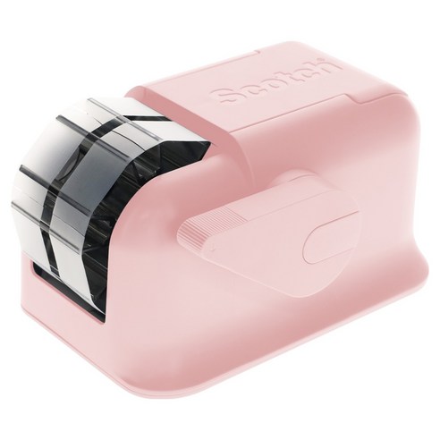 스카치 쓰리엠 컴팩트 원터치 디스펜서, 피치핑크, 1개