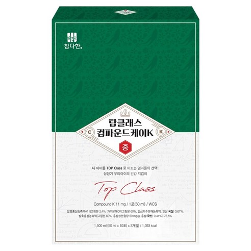 참다한 탑클래스 중 컴파운드K 30p, 1.5L, 1개
