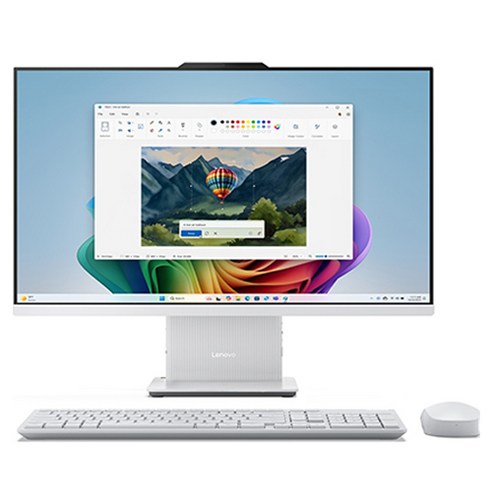 레노버 2025 아이디어센터 AIO 27AKP10 라이젠5 라이젠 200 시리즈, F0JE000RKR, Free DOS, 1TB, 16GB, Cloud Grey