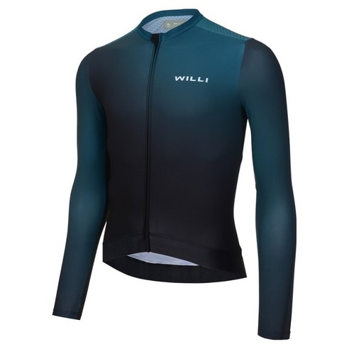 WILLI 남성용 빌리 그라데이션 자전거 긴팔 져지