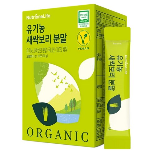 뉴트리원 유기농 새싹보리 분말 30p, 30g, 1개