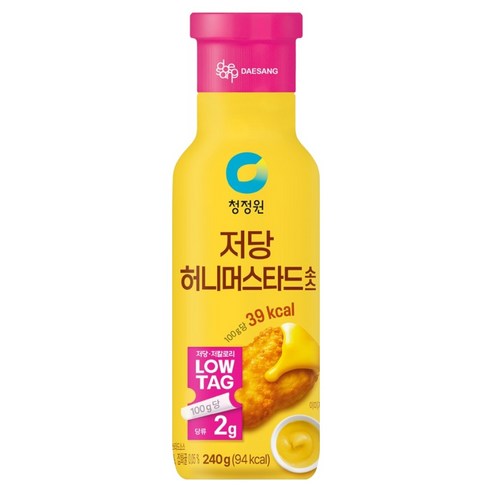 청정원 저당 허니머스타드 소스, 240g