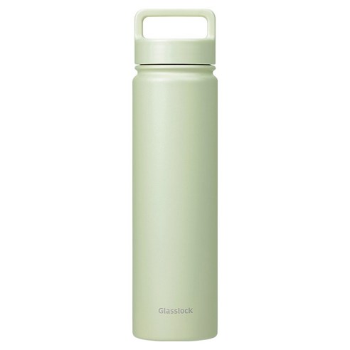 글라스락 스포티 핸들 텀블러, 페일 그린, 700ml, 1개