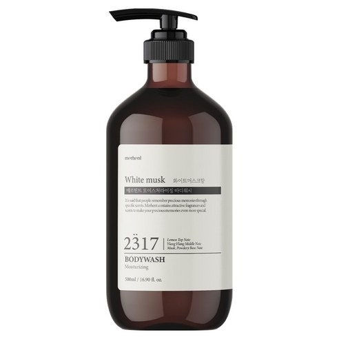 메르헨트 모이스처라이징 바디워시 화이트머스크향, 1개, 500ml