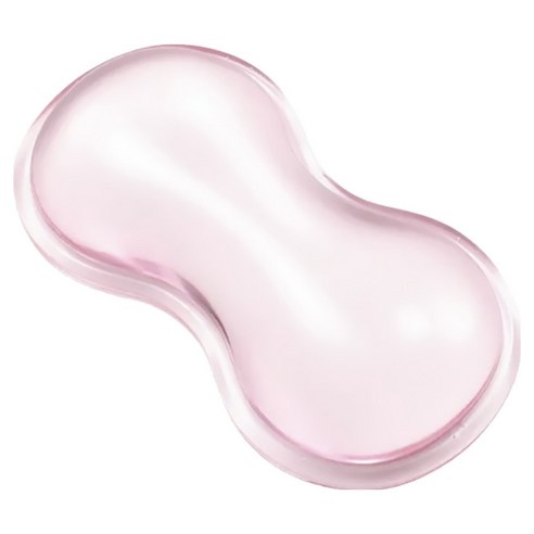 모던앳 젤리 물방울 마우스 손목 받침대, 핑크, 1개