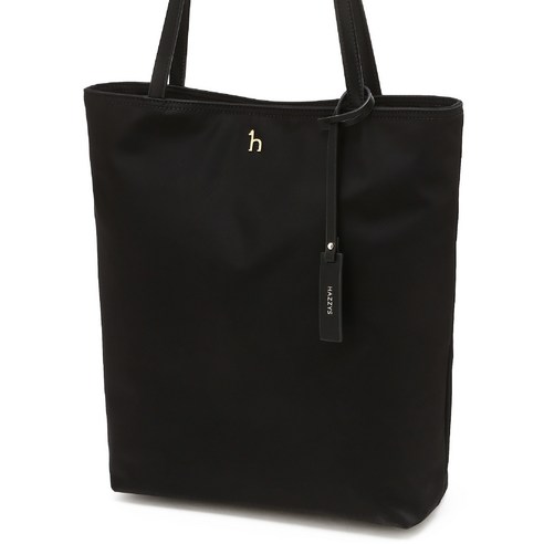 헤지스 나일론 퍼피 로고 숄더백 후기 분석 - 원단 질감 상세