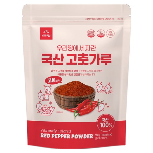 배대감 국산 고춧가루, 500g, 1개