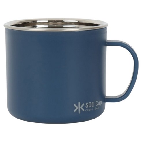 퀸센스 수 머그컵 300ml, 네이비, 1개