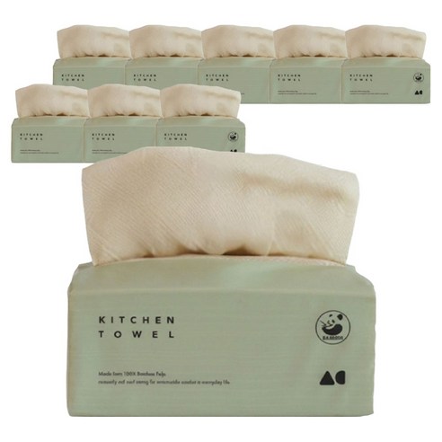 올챌린지 뽑아쓰는 대나무 3겹 키친타월 그린 100개입, 9개 실사용 후기 | 효과 있을까? 썸네일