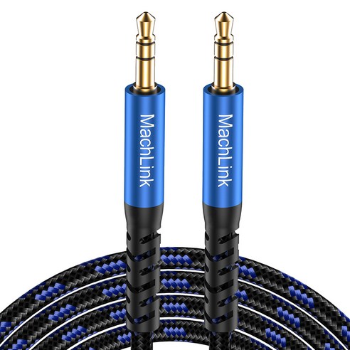 마하링크 DeepBlue라인 스테레오 AUX 케이블 ML-BLST10, 1개, 10m