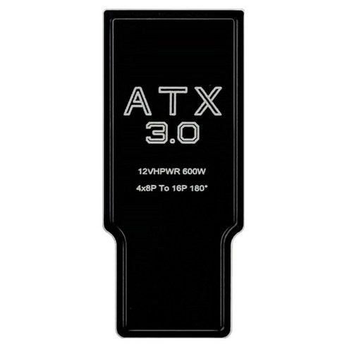 컴스 ATX 3.0 RTX40 4x8핀 to 16핀 12VHPWR 600W 그래픽카드 전원 젠더, JA433, 1개