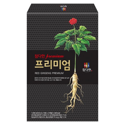 참다한 프리미엄 홍삼진액 30p, 1.5L, 1개