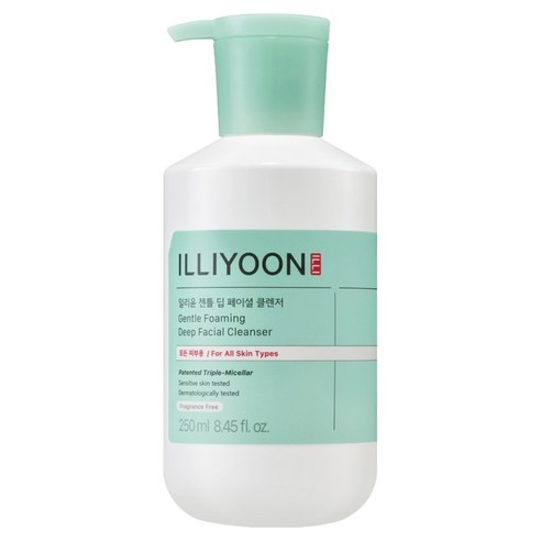 일리윤 젠틀 딥 페이셜 클렌저, 250ml, 1개