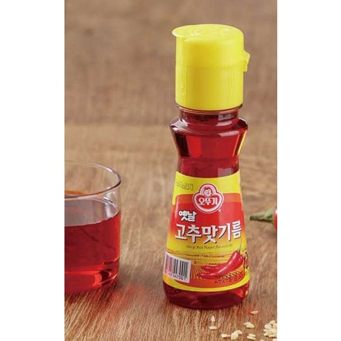 집밥의 칼칼함과 풍미를 한층 끌어올리는 오뚜기 옛날 고추맛기름