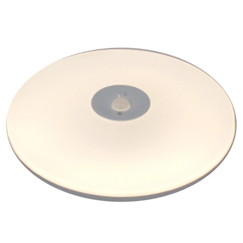 LED KDT VMS 현관 복도 베란다 원형 센서등 18W, 전구색, 1개
