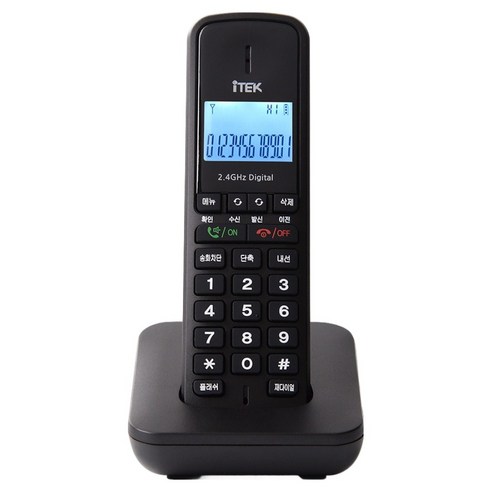 iTEK 가정용 사무실 업소용 발신자 무선 전화기, IK-1050