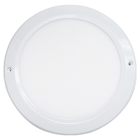 LED 원형 엣지 KDT JSA 직부등 20W 220mm, 화이트 + 주광색, 1개