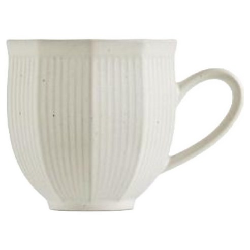 오덴세 시손느 빅 머그 400ml, 지젤 화이트, 1개