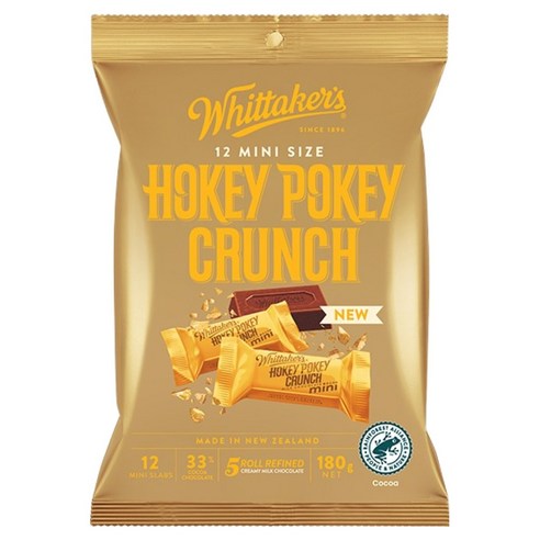 휘태커스 미니슬랩 호키포키 크런치, 1개, 180g
