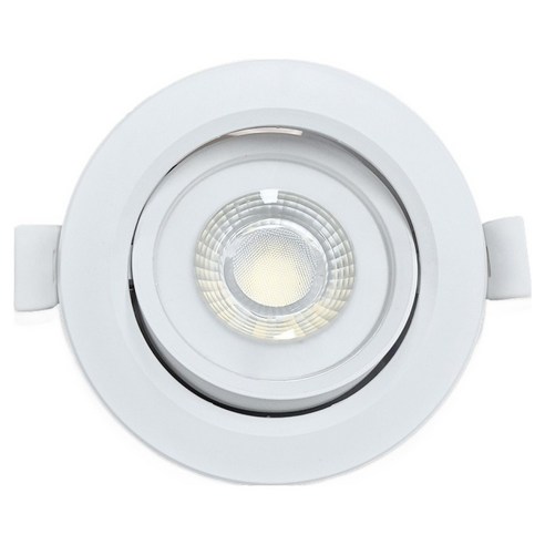 블루밍 VMW2 MR16 일체형 회전 LED 다운라이트 7W, 화이트 + 주백색, 1개