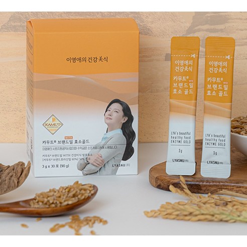 이영애의건강미식 카무트 브랜드밀 효소 골드 90g, 2개 이미지 4