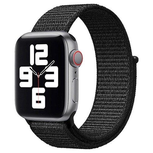워치스탠다드 스포츠루프 스트랩 42 / 44 / 45 / 46 / 49mm, 다크그레이, 1개