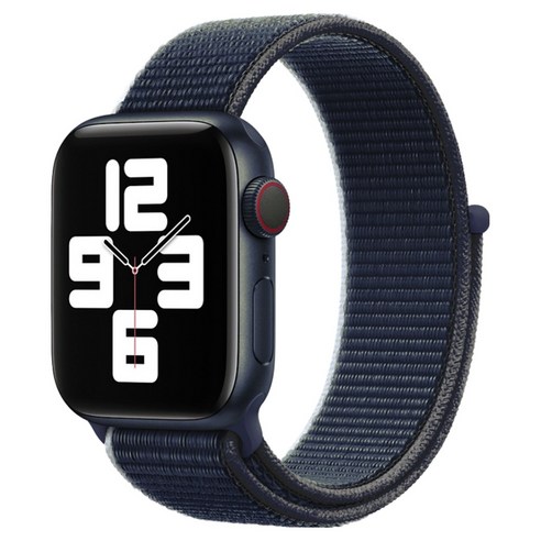 워치스탠다드 스포츠루프 스트랩 38 / 40 / 41 / 42mm, 다크블루, 1개
