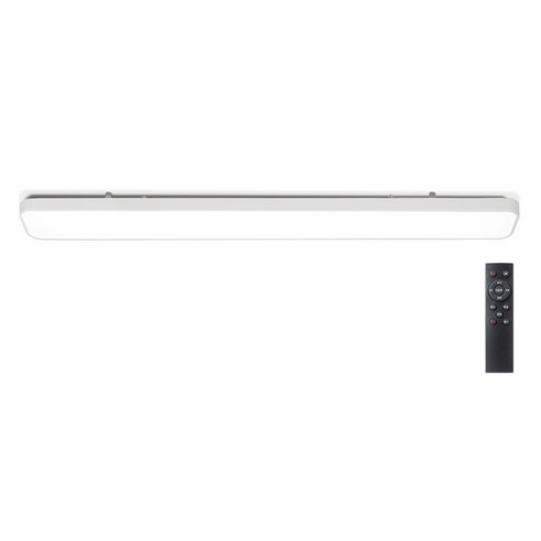 멜리빙 라이트 심플 삼색변환 주방등 리모컨 LED75W, 화이트(주방등)