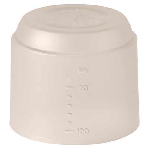 마더케이 에코젠 일회용 젖병 계량캡, 베이지, 100ml, 1개
