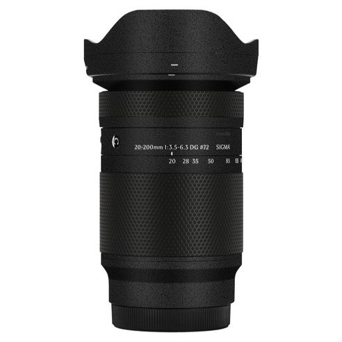 코엠 시그마 20-200 F3.5-6.3 DG 렌즈 스킨 보호 필름 소니 마운트, 1개, 리치그레인