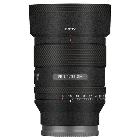코엠스킨 소니 FE 35 F1.4 GM 렌즈 스킨 보호 필름, 리치그레인, 1개