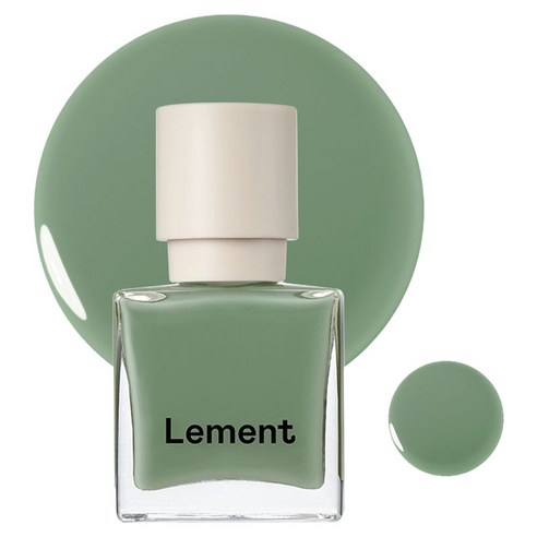 르멘트 컬러 네일 매니큐어, 66 세이지 그린, 9.5ml, 1개